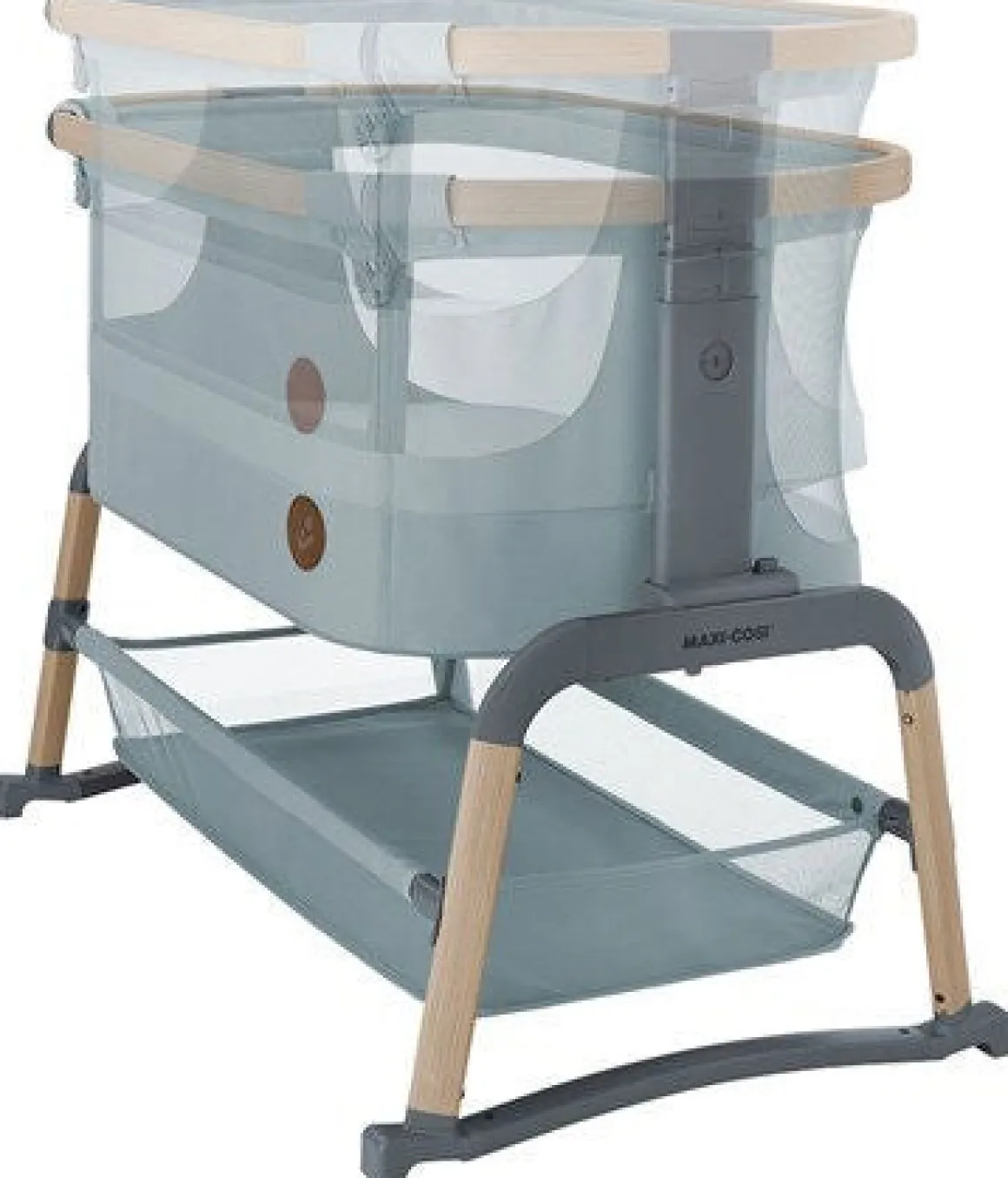 Maxi-Cosi Iora Air Bedside Crib, Beyond Grey