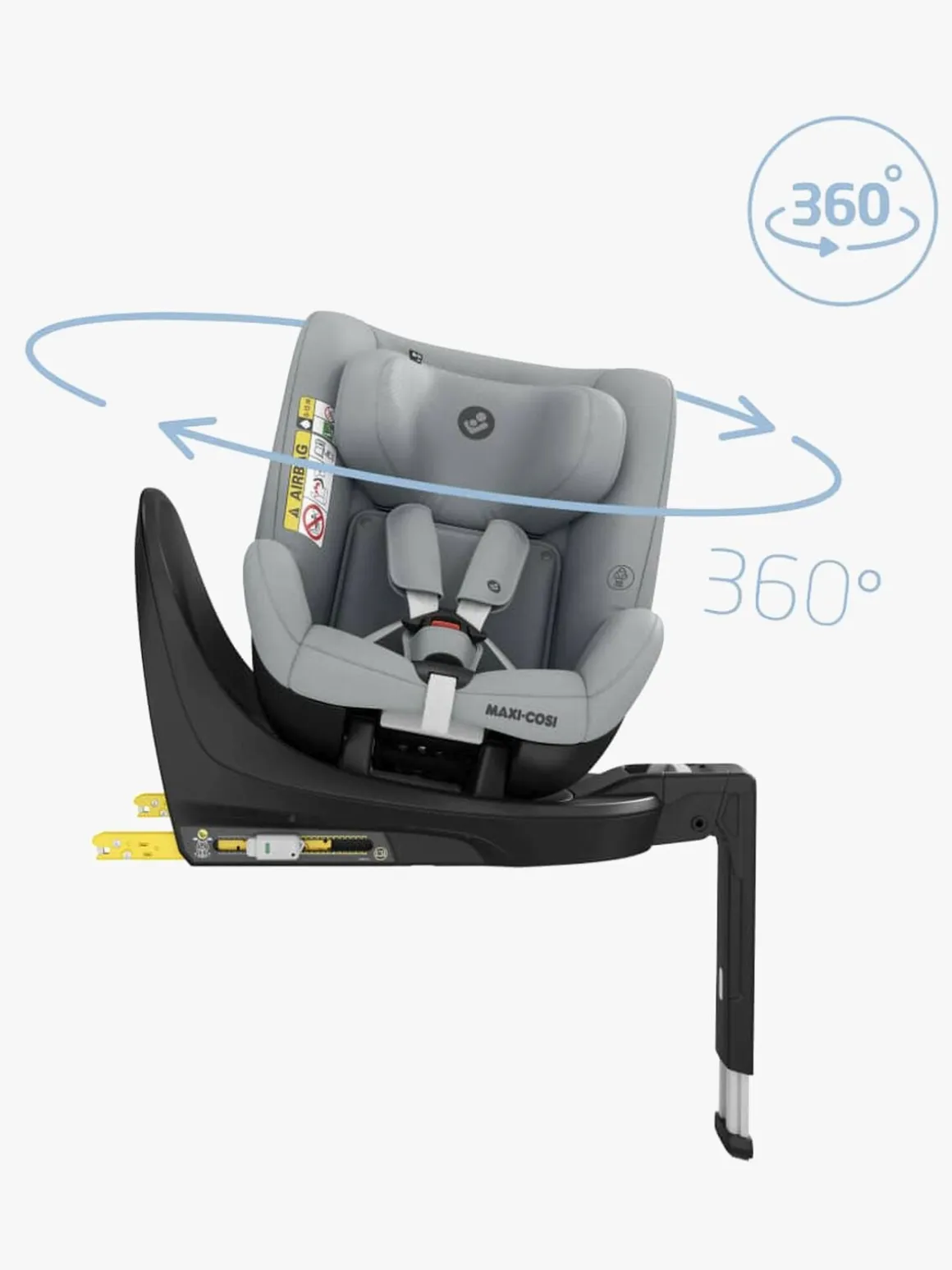 Maxi-Cosi Mica Eco i-Size Autostol, Authentic Grey