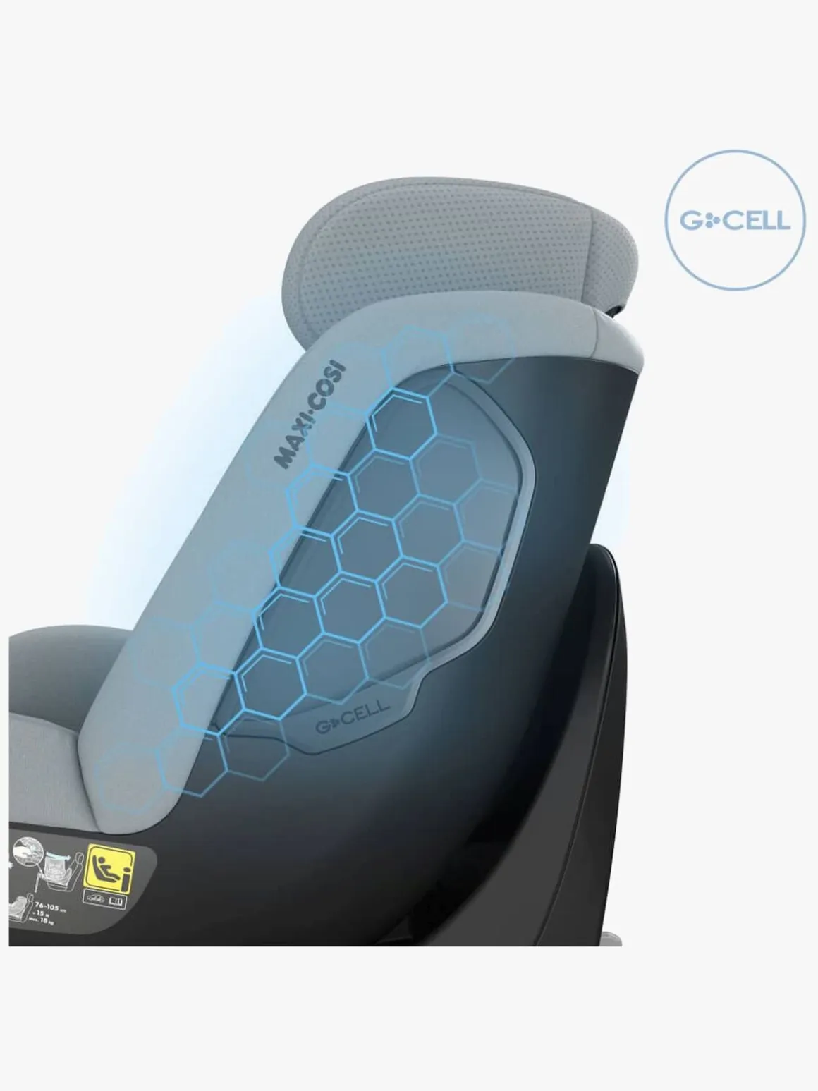 Maxi-Cosi Mica Eco i-Size Autostol, Authentic Grey