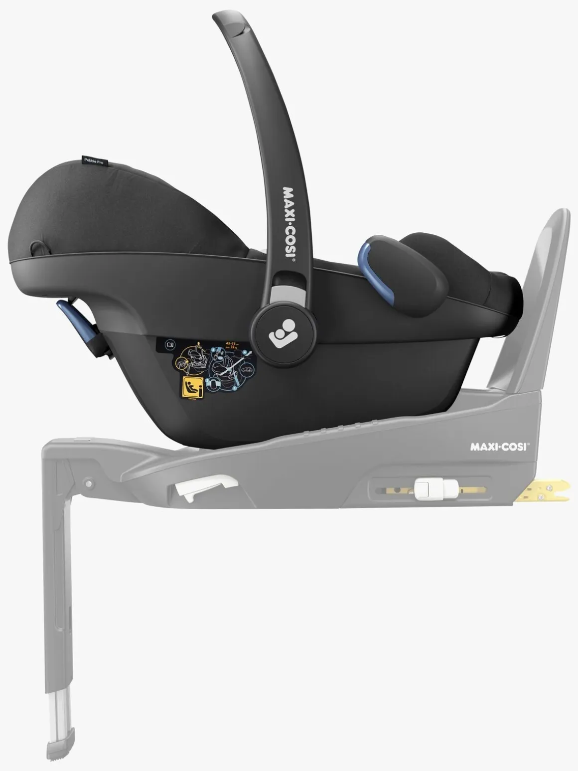Maxi-Cosi Pebble Pro i-Size Autostol Baby, Essential Black