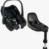 Maxi-Cosi Pebble S Autostol Baby inkl. FamilyFix S Base, Tonal Black