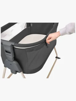 Maxi-Cosi Tori Beyond Bedside Crib, Graphite Eco