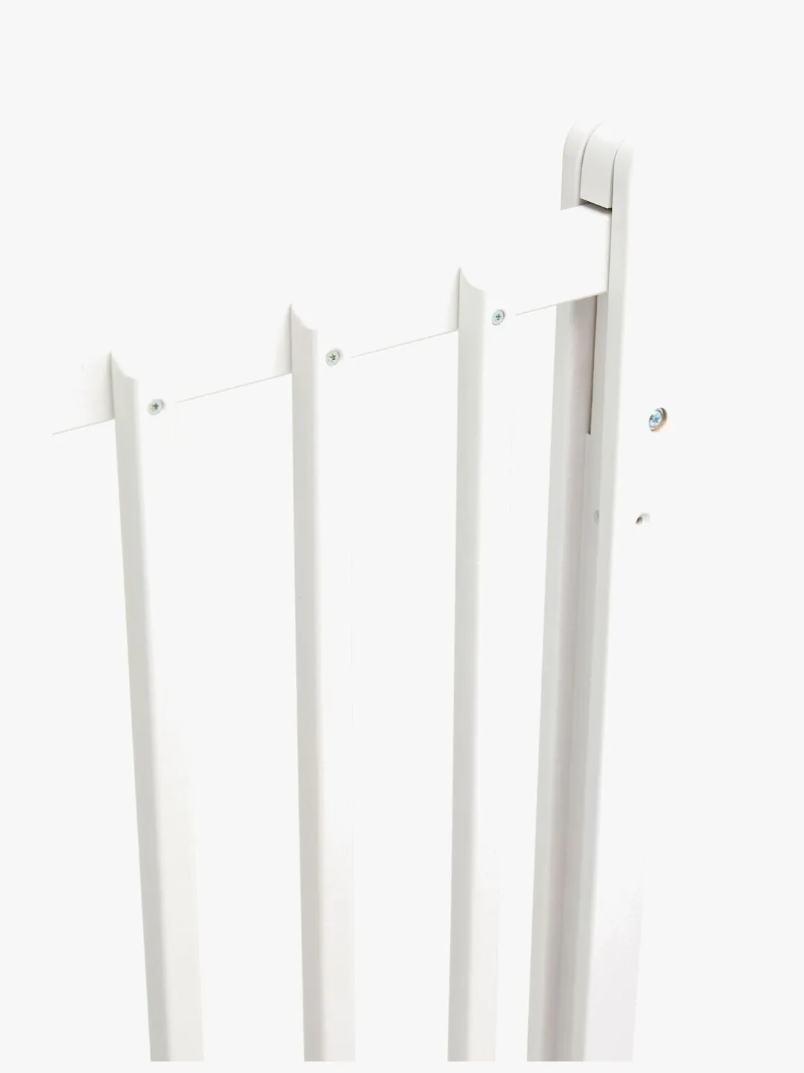 2ME Flatpack Skruegitter 116 cm, Hvid