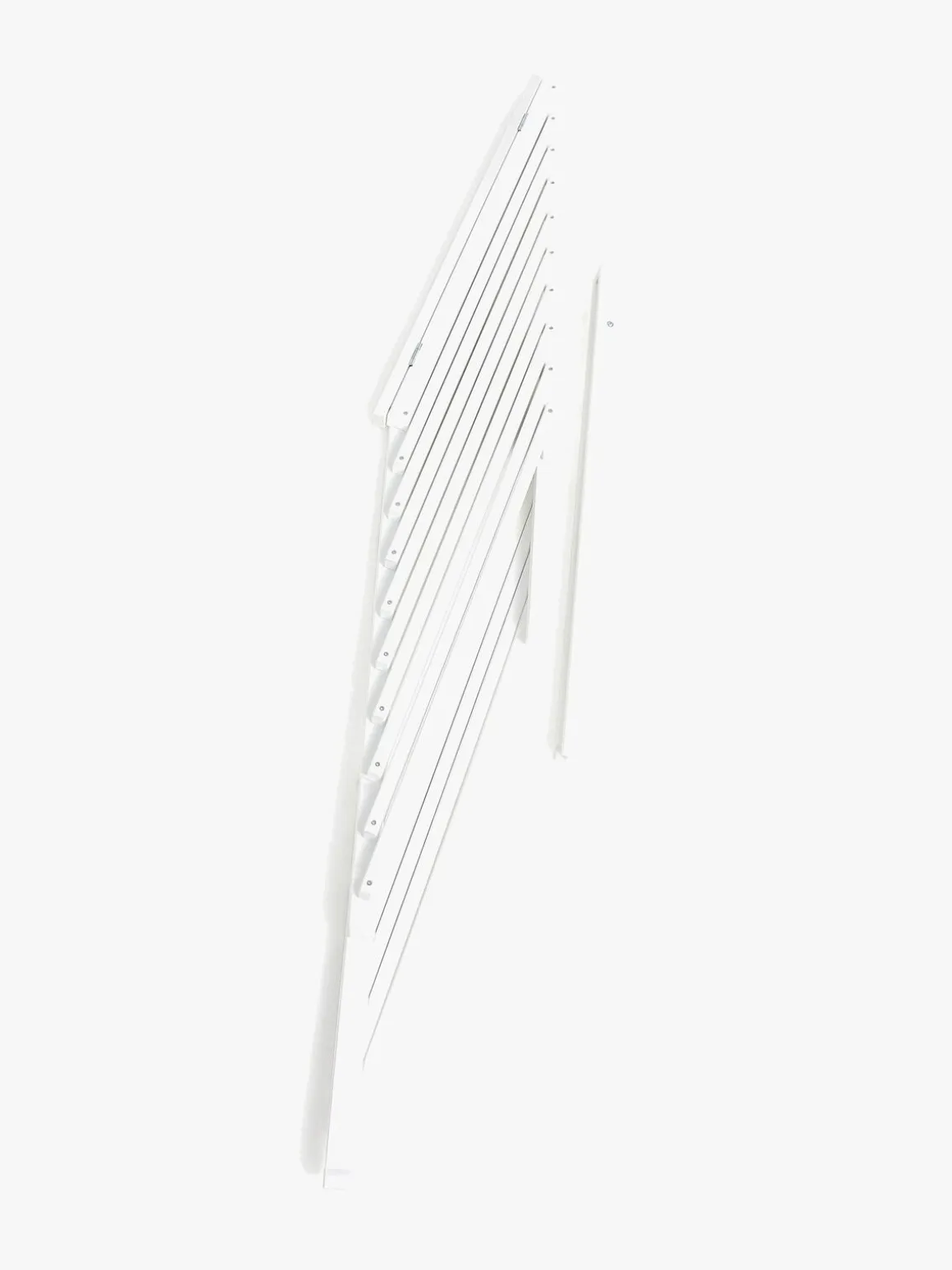 2ME Optimal Skruegitter 147 cm, Hvid