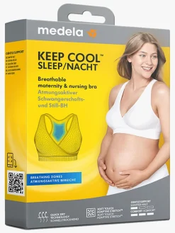 Medela Keep Cool Night Amme-BH, Sort