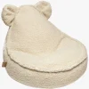 Meowbaby Bearly Sækkestol Teddy, Cremefarvet