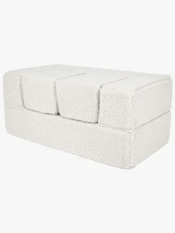 Meowbaby Play Bearly Cube  Bygbar Sofa, Cremefarvet
