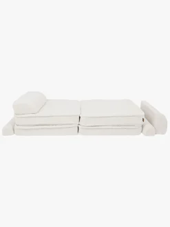 Meowbaby Play Bearly Premium  Bygbar Sofa, Cremefarvet