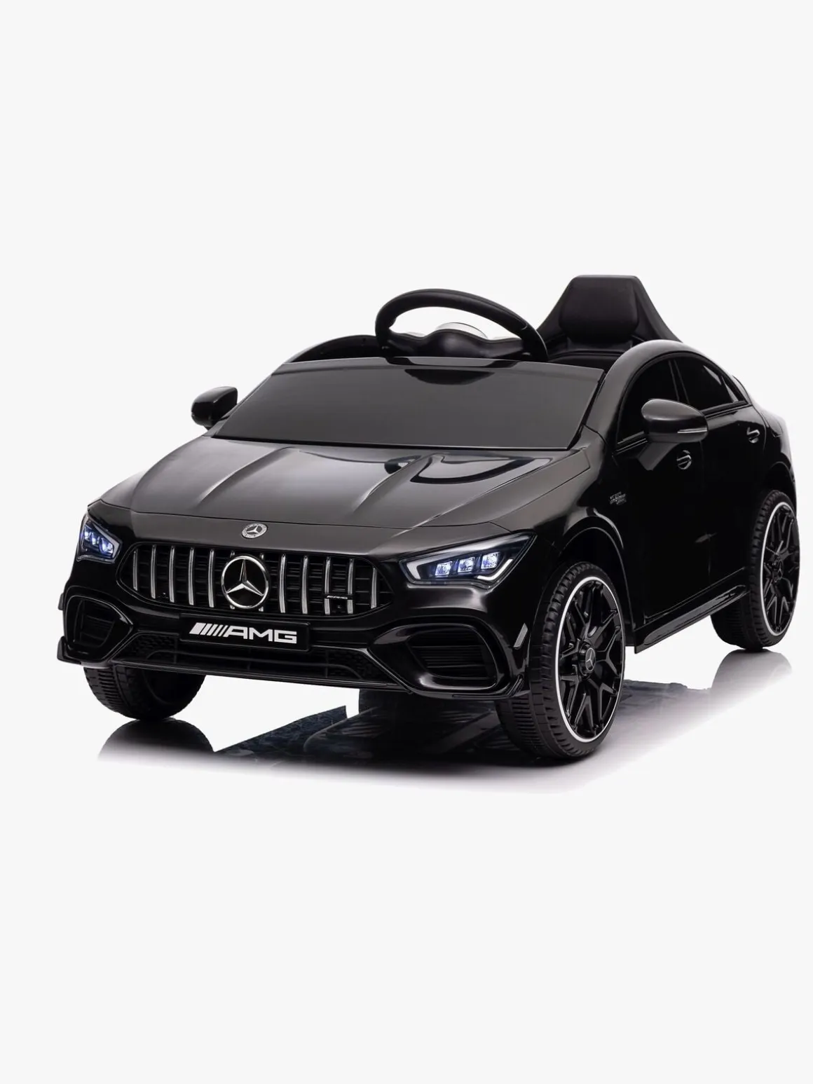 Mercedes Benz CLA45 Elbil, Sort