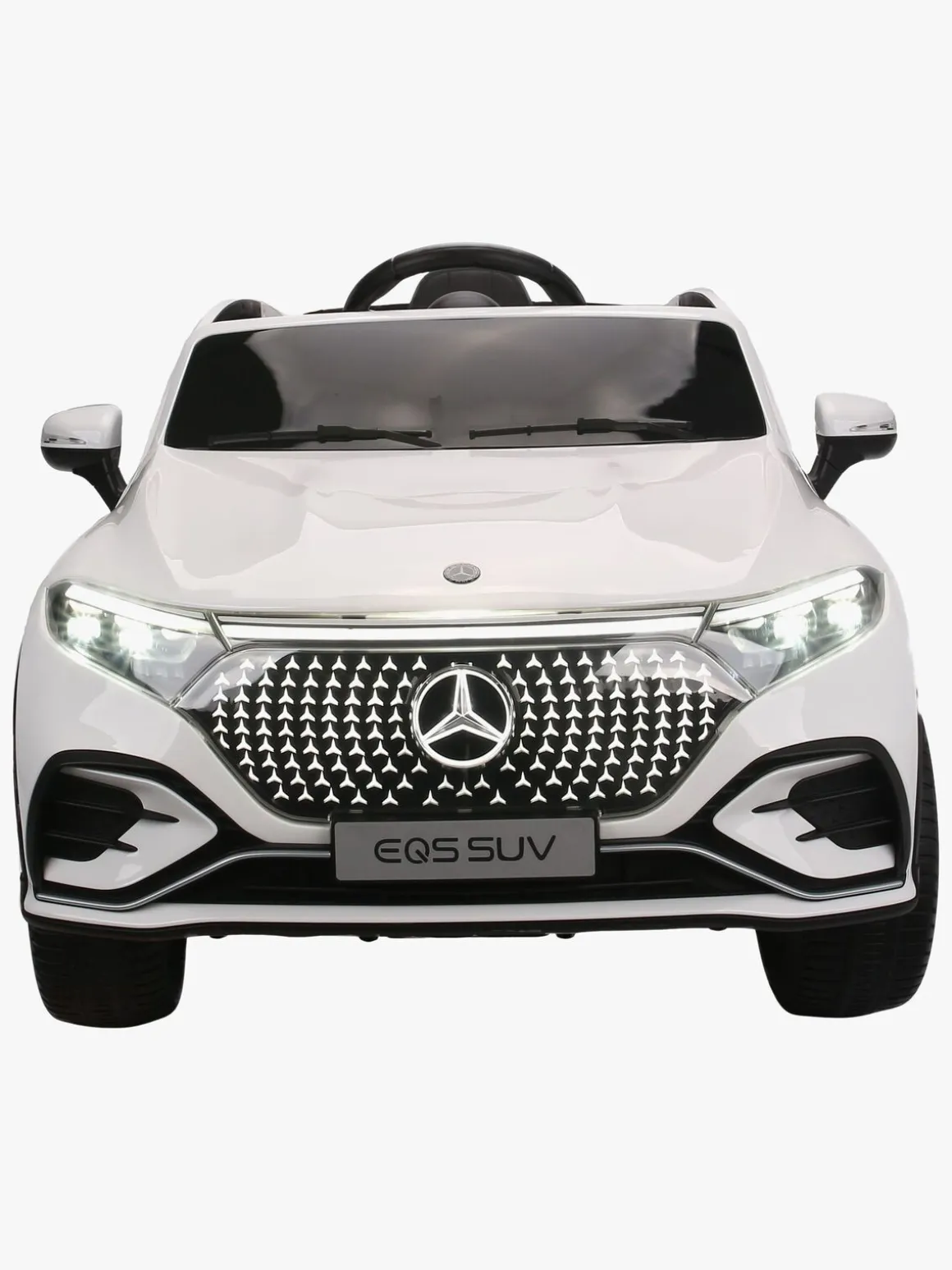 Mercedes-Benz EQS SUV Elbil, Hvid