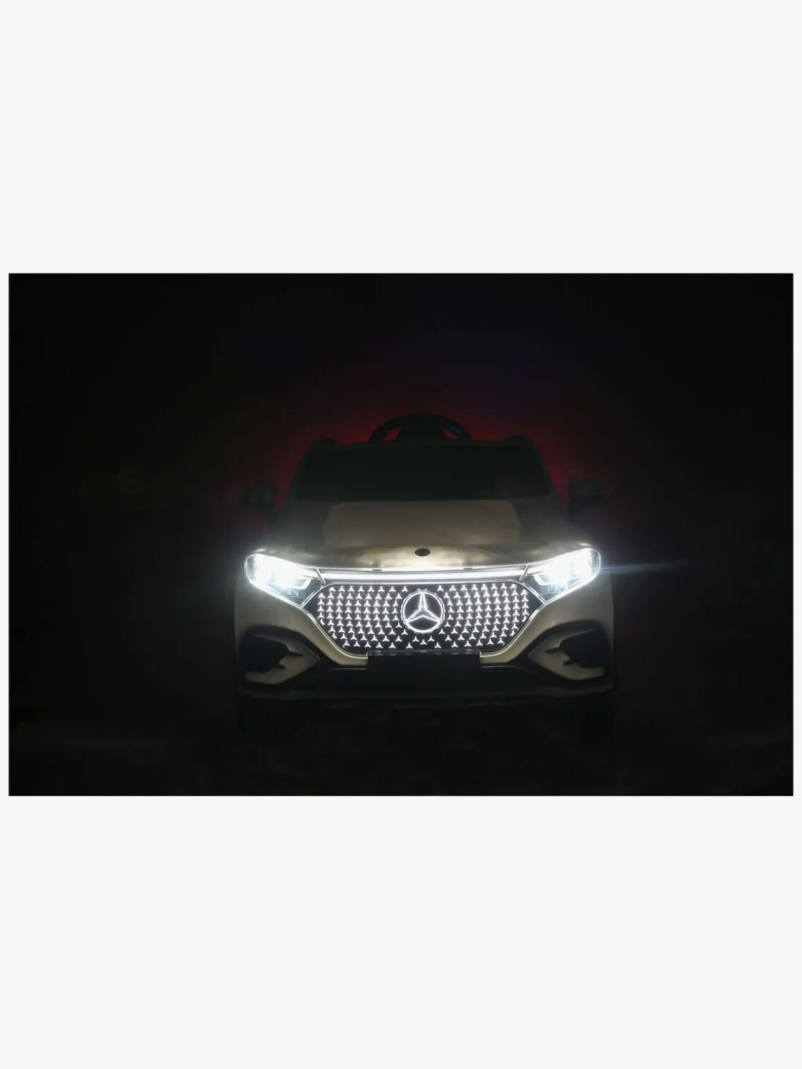 Mercedes-Benz EQS SUV Elbil, Hvid