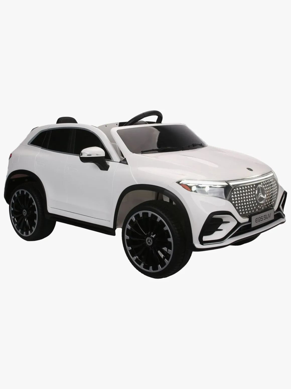 Mercedes-Benz EQS SUV Elbil, Hvid
