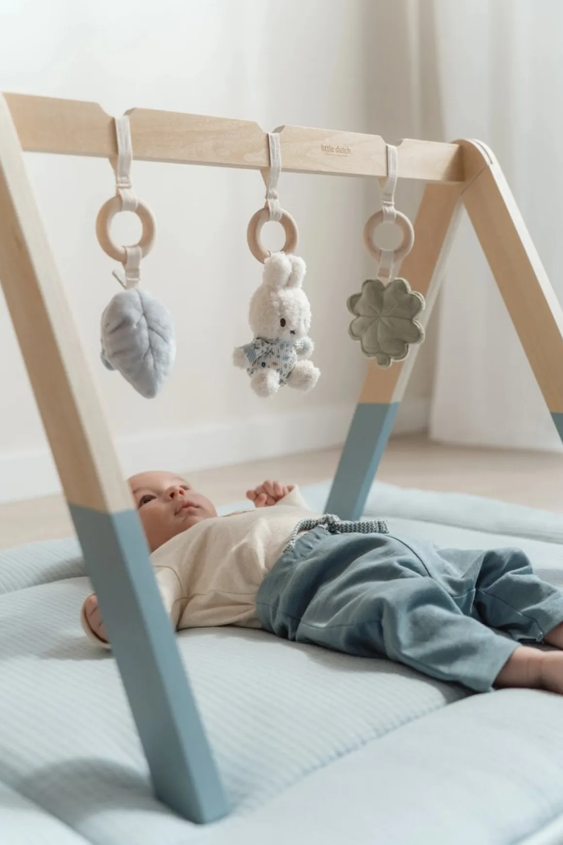 Miffy x Little Dutch Aktivitetstæppe, Lucky Leaves