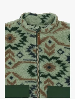 Mikk-Line Teddy-jakke, Balsam Green