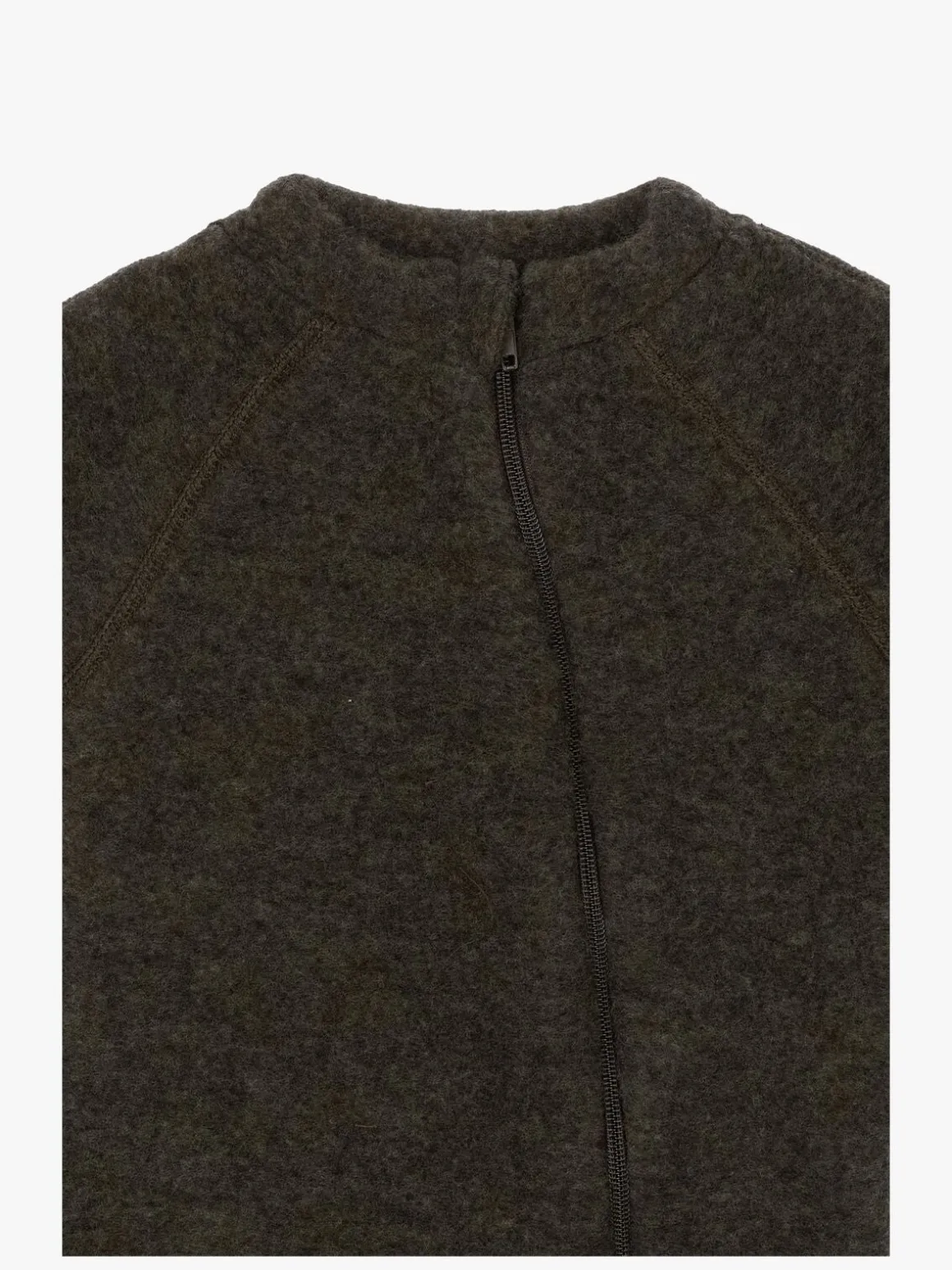 Mikk-Line Ulddragt Merino, Dark Brown Melange