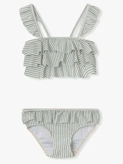 MINI A TURE Giulia Bikini, Print Green Bay