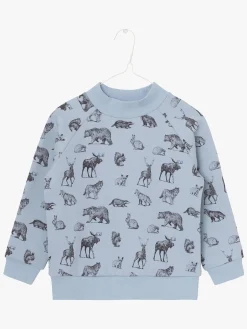 MINI A TURE Jannic Trøje, Cashmere Blue