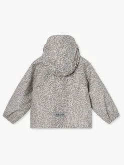 MINI A TURE Julien Regnjakke, Print Vapor Gray