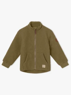 MINI A TURE Saleh Fleecetrøje, Capers Green