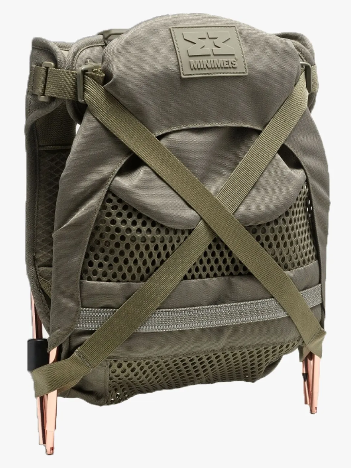 MiniMeis Skulderbærestol G5, Olive Premium