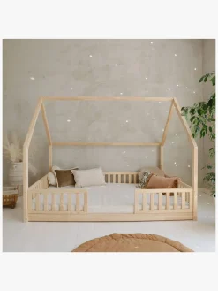 Minitude ARTHUR Junior-/Montessori-seng 140x200, Natur