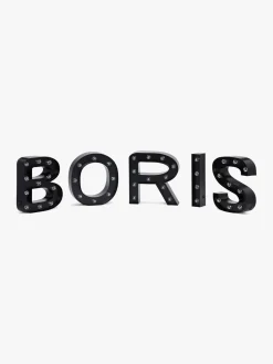 Minitude Bogstavslampe I, Sort