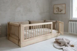 Minitude JULIAN Junior-/Montessori-seng 100x200, Natur