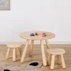 Minitude Nordic Rundt Bord & Runde Skamler, Natur
