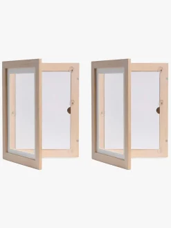 Minitude OLIVER Åbningsbar Ramme A4 2-pak 100 Sider, White wash