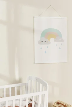 Minitude Plakatlister Stor, Hvid