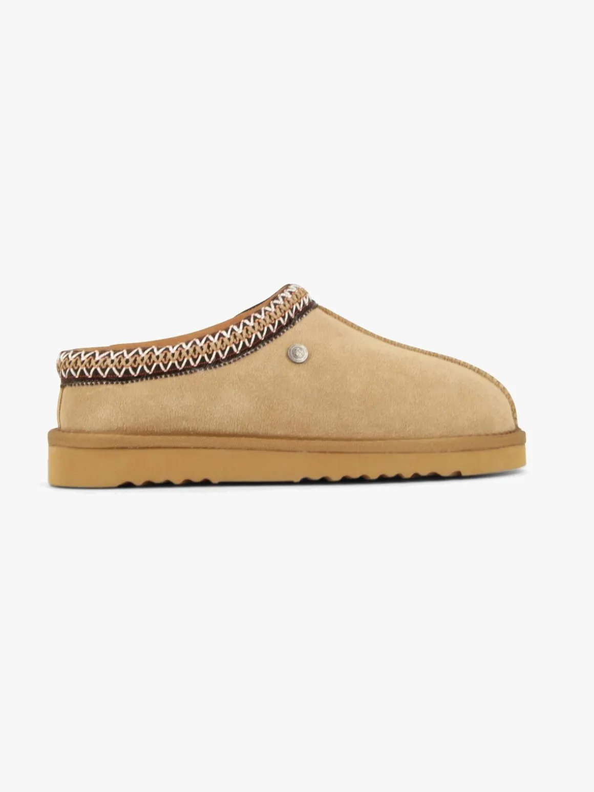 Mjúka Yrsa Varmforede Slip-in-hjemmesko, Chestnut