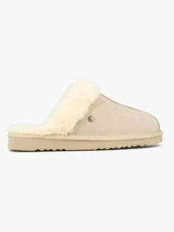 Mjúka Yrsa  Varmforede Slip-in-hjemmesko, Sand