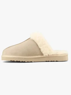 Mjúka Yrsa  Varmforede Slip-in-hjemmesko, Sand