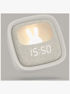 MOB Vækkeur med Lys Billy Clock, Grå