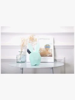 MOB Vækkeur med Natlampe Kanin, Lyseblå