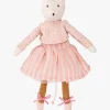 Moulin Roty  Blød Dukke Mus Anna 28 cm