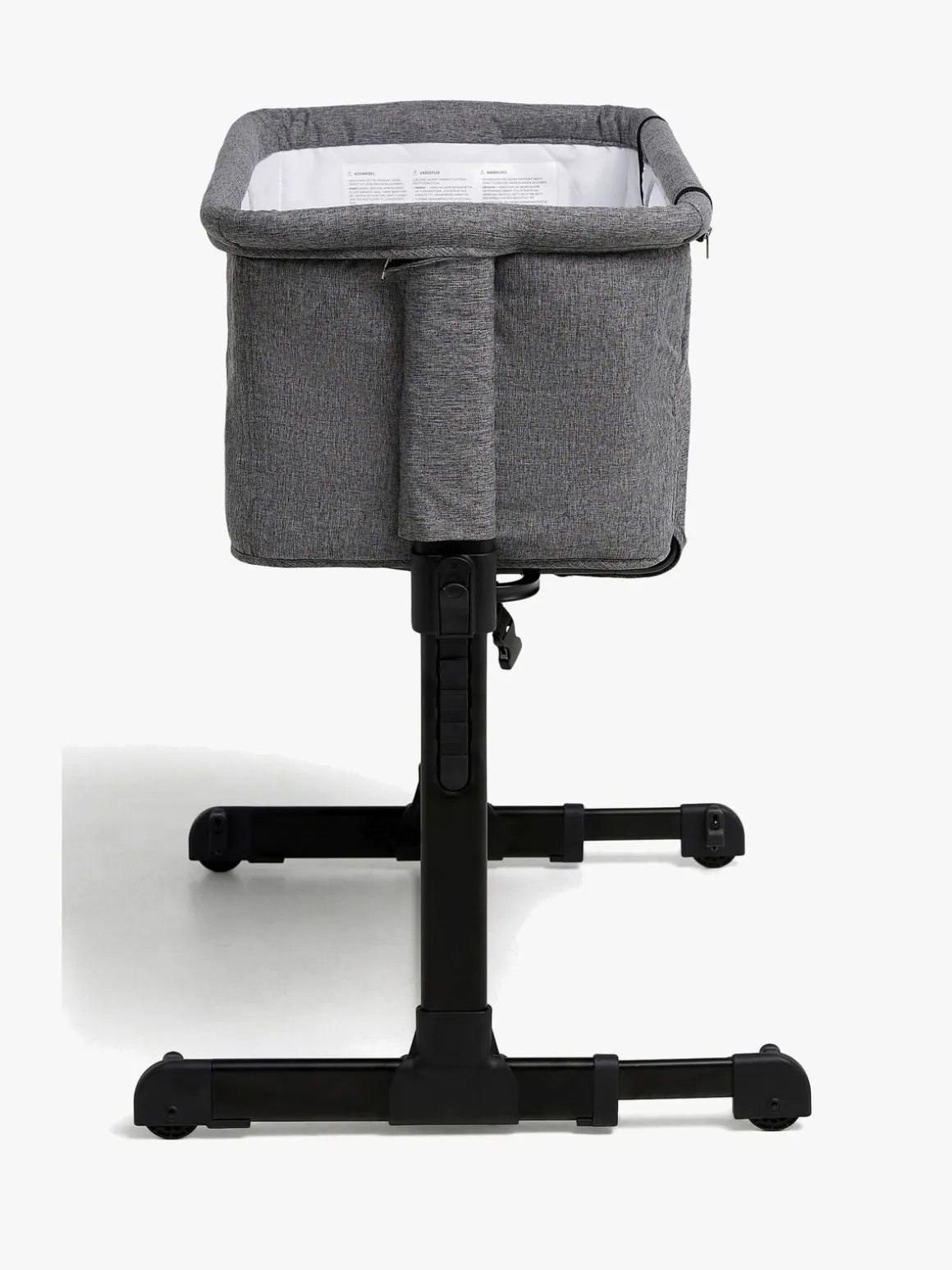 Moweo RIVER Mini Bedside Crib, Mørkegrå