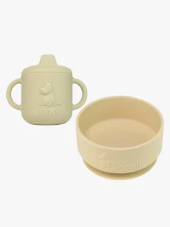 Mumitroldene Spisesæt Silikone, Latte Brown