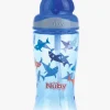 Nûby Drikkedunk m. Sugerør 360 ml, Blå