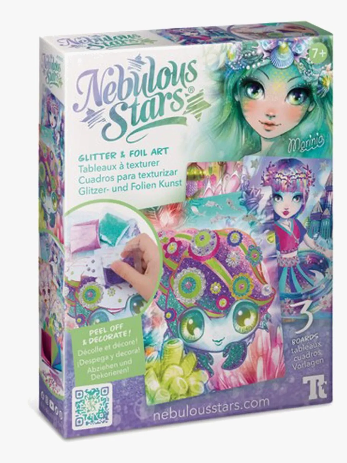 Nebulous Stars Glitter & Foliekunst DIY-sæt
