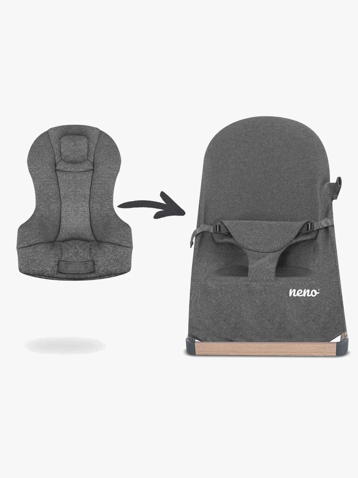 NENO Chiaro Skråstol, Grey