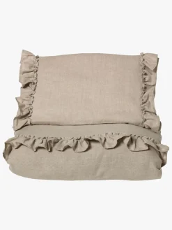 NG Baby Sengesæt Mood Ruffles 100x130 Tremmeseng, Natur