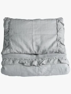 NG Baby Sengetøj 130x100 Mood Ruffles, Light Grey