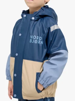Nordbjörn Bergen Foret Regnsæt, Insignia Blue/White Pepper