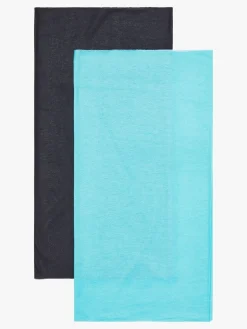 Nordbjørn Bjørli Halsedisse 2-pak, Black/Aqua Sea