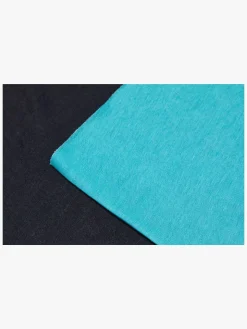 Nordbjørn Bjørli Halsedisse 2-pak, Black/Aqua Sea
