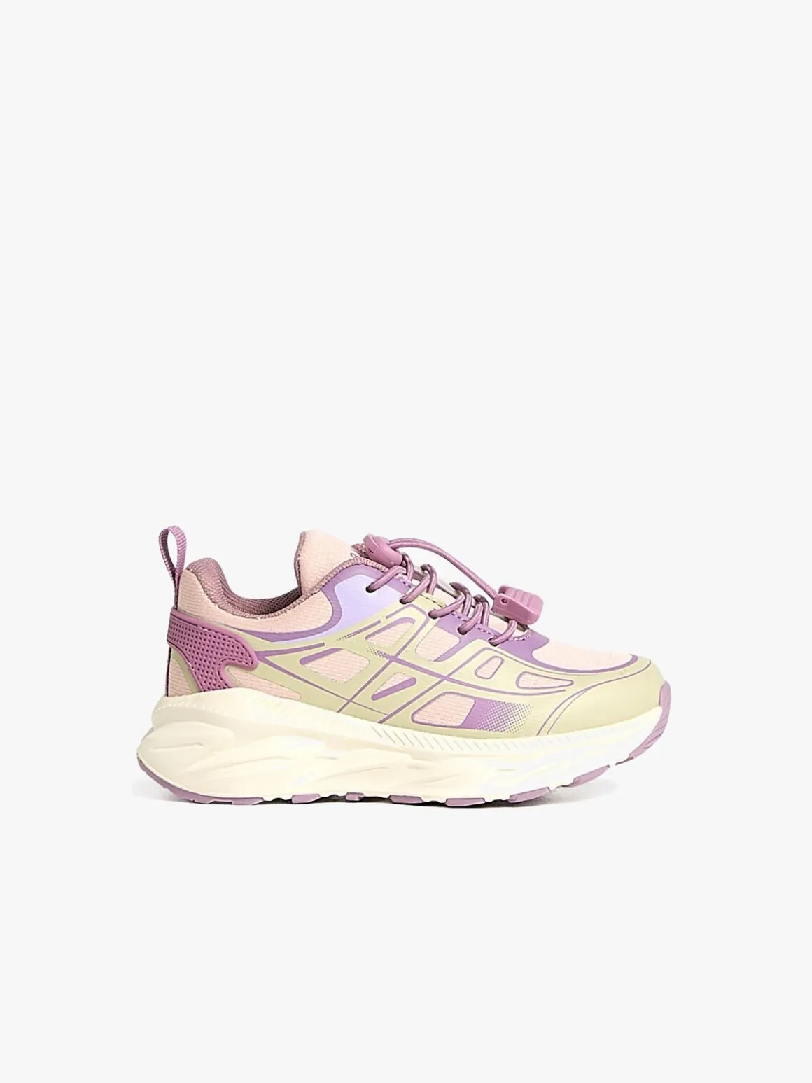 Nordbjørn Lunden WP Sneakers, Pink/Beige