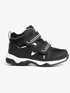 Nordbjørn Mercury Mid WP  Fleece-forede Sneakers, Black/White