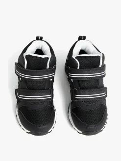 Nordbjørn Mercury Mid WP  Fleece-forede Sneakers, Black/White