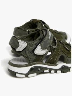 Nordbjørn Safari Blinkesandaler, Green Khaki